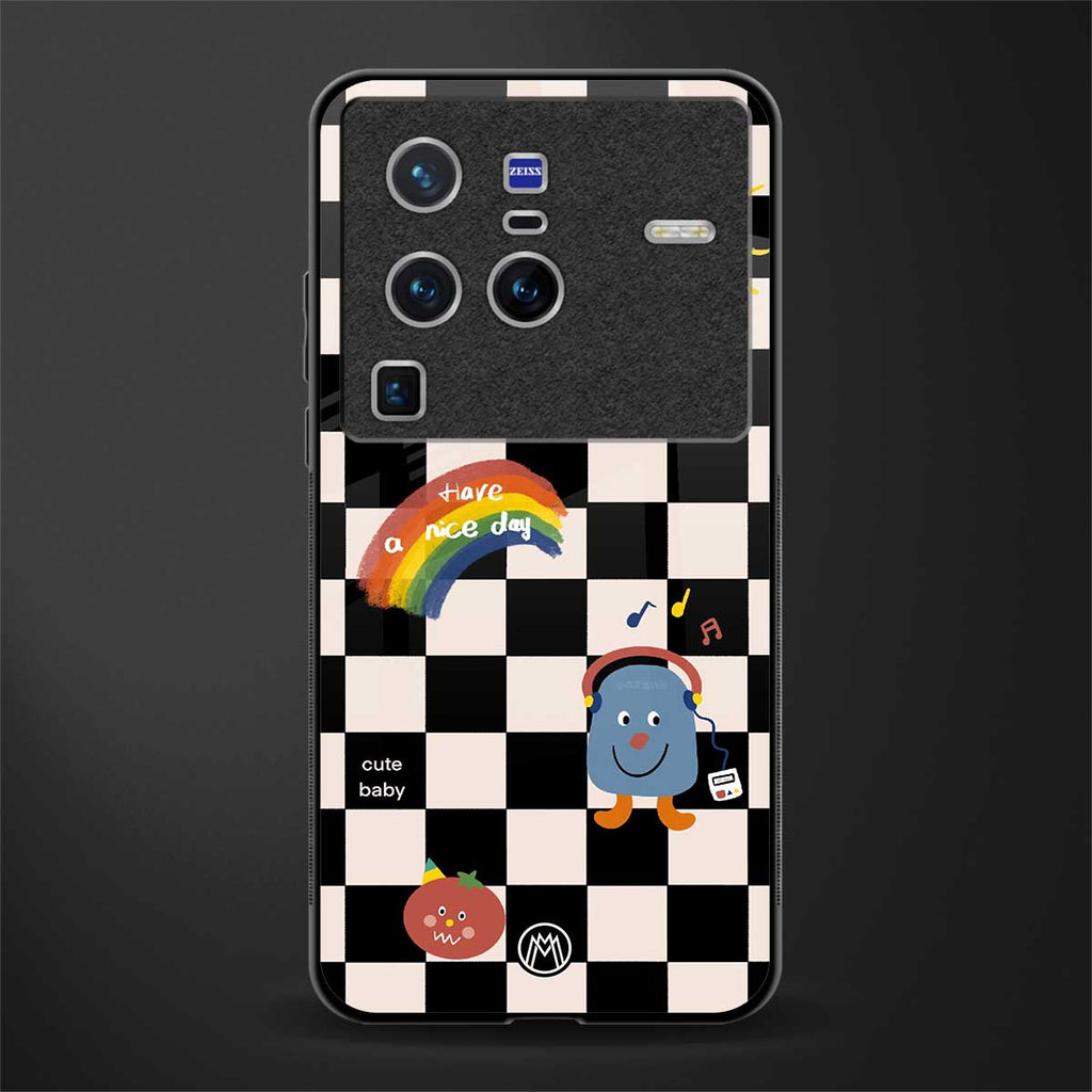 lunch break glass case for vivo x80 pro 5g image