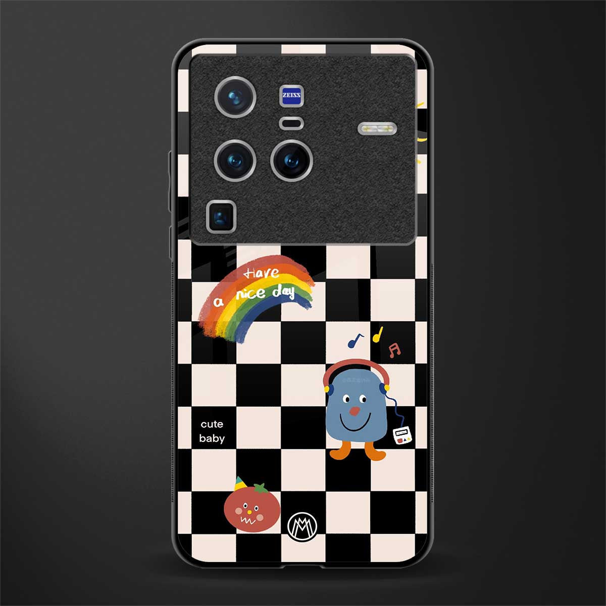 lunch break glass case for vivo x80 pro 5g image