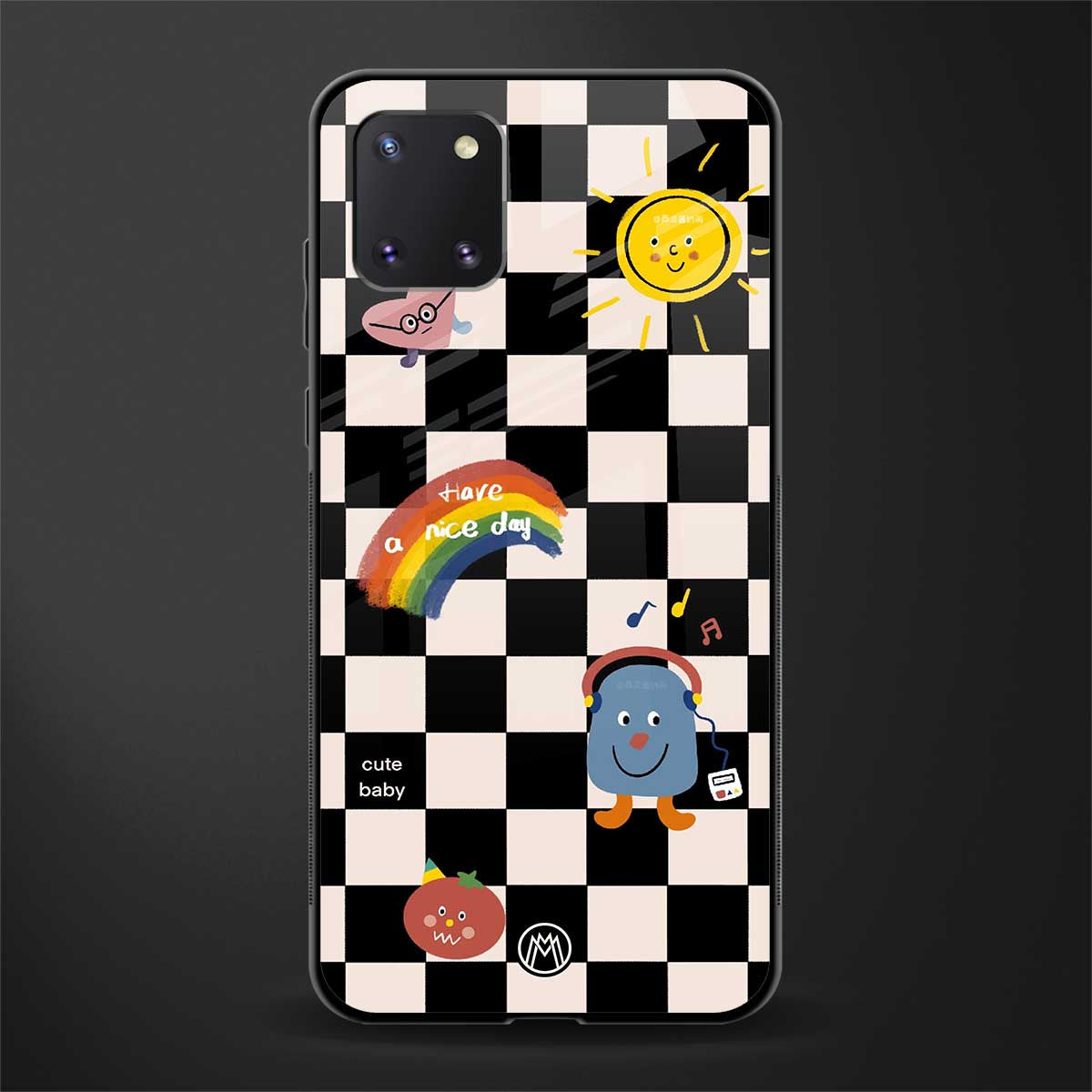 lunch break glass case for samsung a81 image