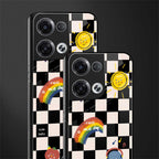 lunch break back phone cover | glass case for oppo reno 8