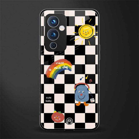 lunch break back phone cover | glass case for oneplus 9