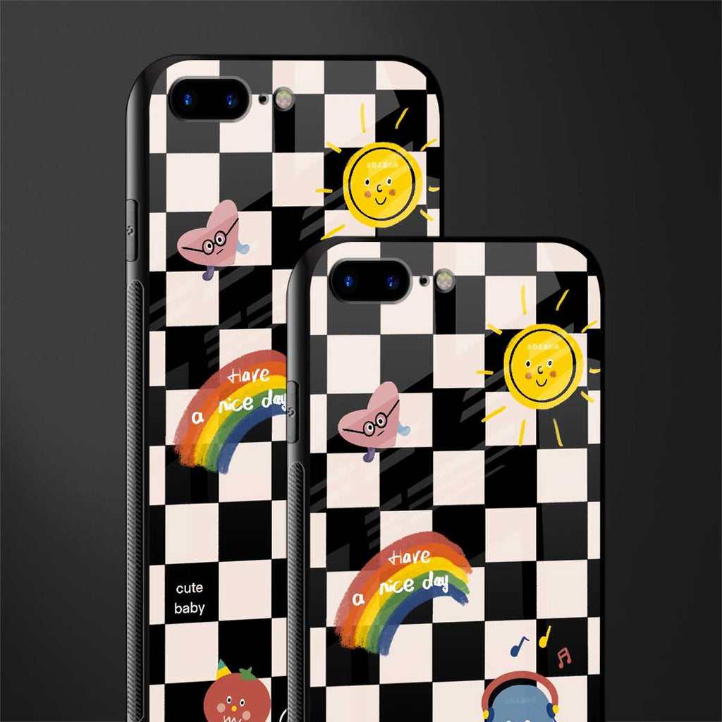 lunch break glass case for iphone 8 plus image-2