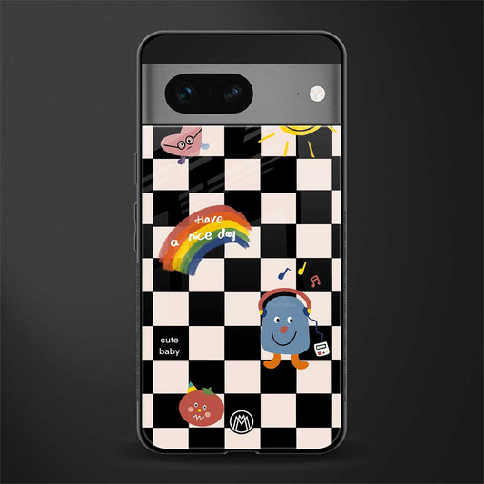 lunch break back phone cover | glass case for google pixel 7