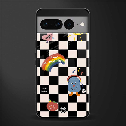 lunch break back phone cover | glass case for google pixel 7 pro