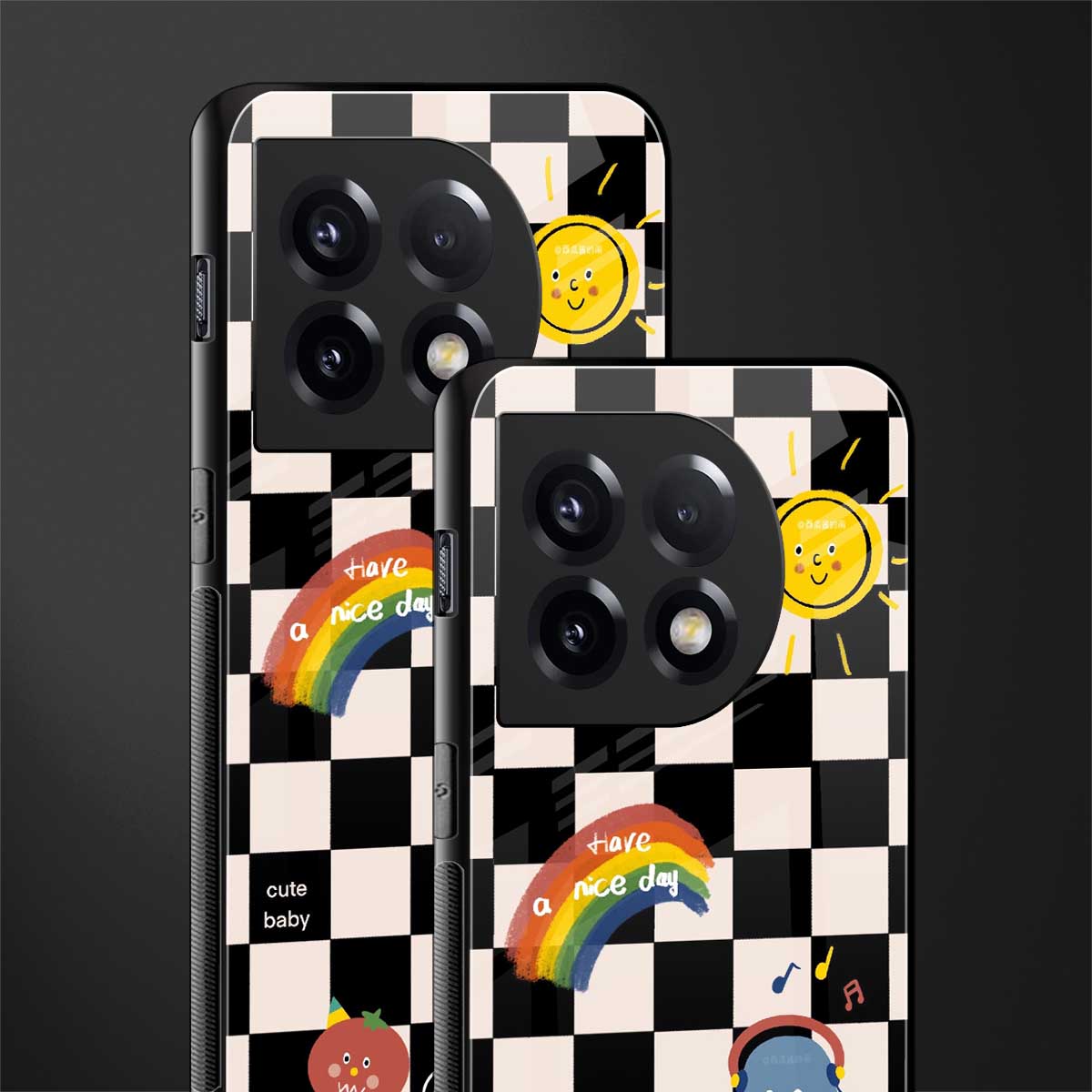 lunch break back phone cover | glass case for oneplus 11