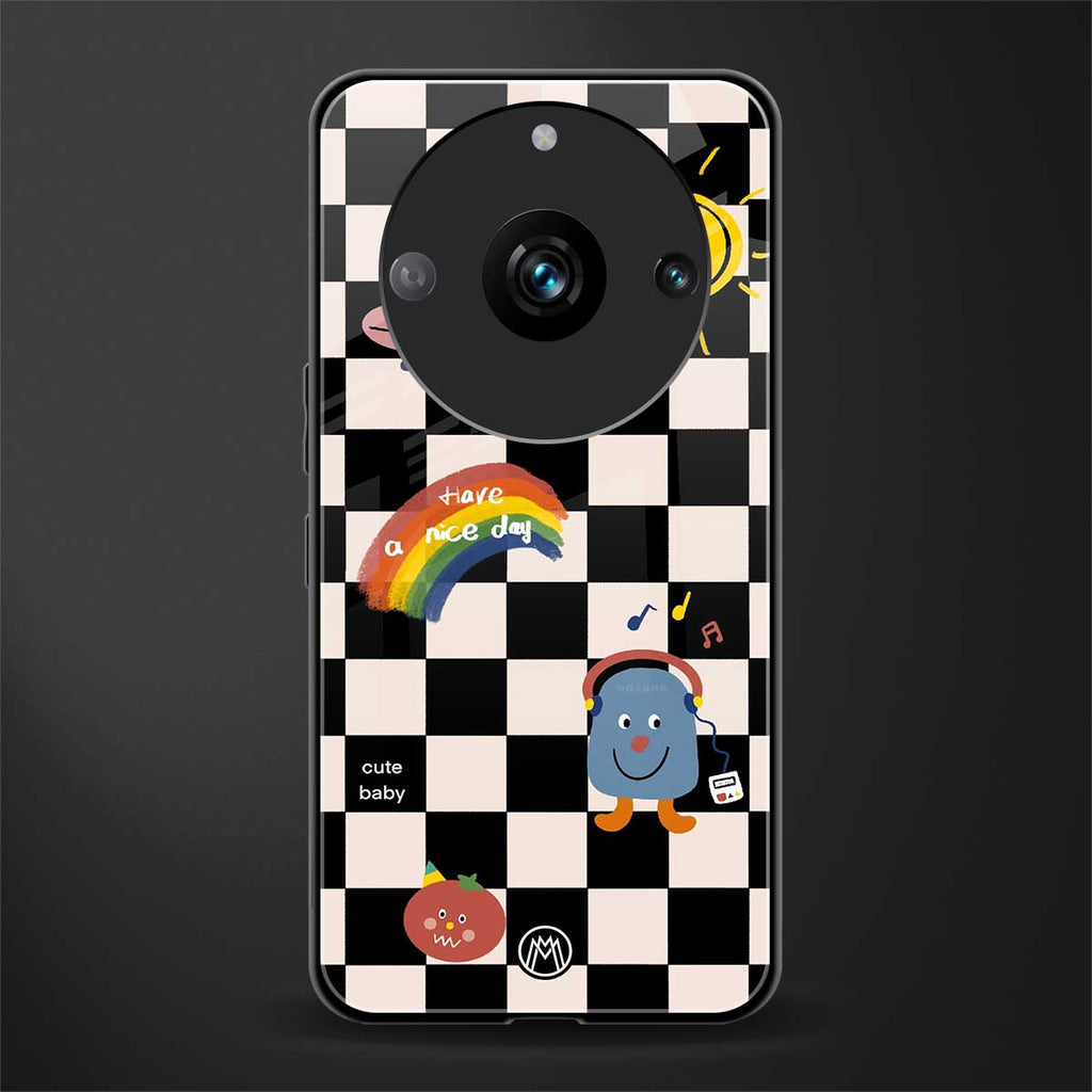lunch break back phone cover | glass case for realme 11 pro 5g