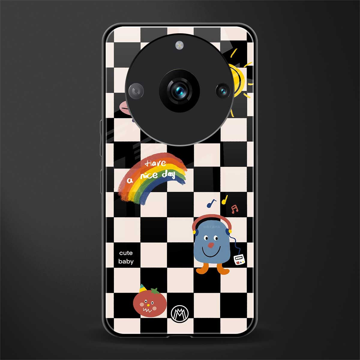 lunch break back phone cover | glass case for realme 11 pro 5g