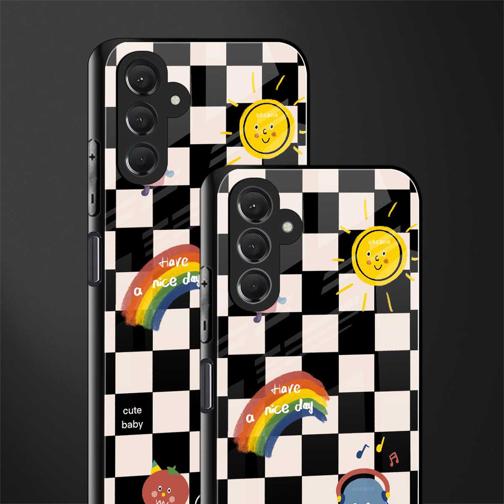 lunch break back phone cover | glass case for samsun galaxy a24 4g