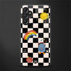 lunch break back phone cover | glass case for samsun galaxy a24 4g