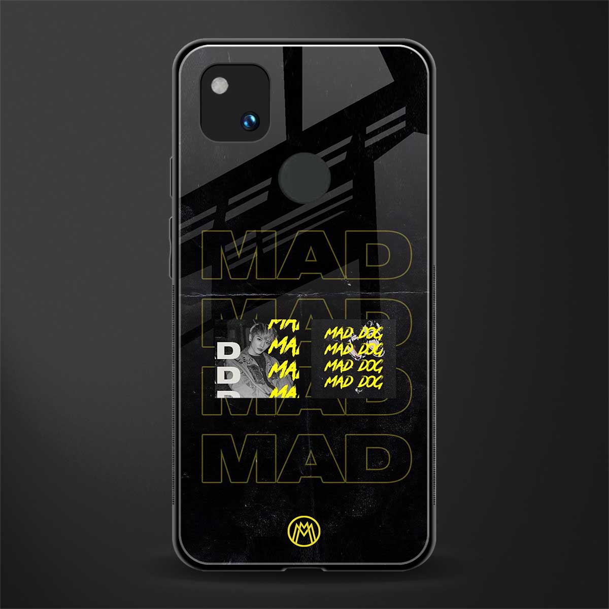 mad dog back phone cover | glass case for google pixel 4a 4g