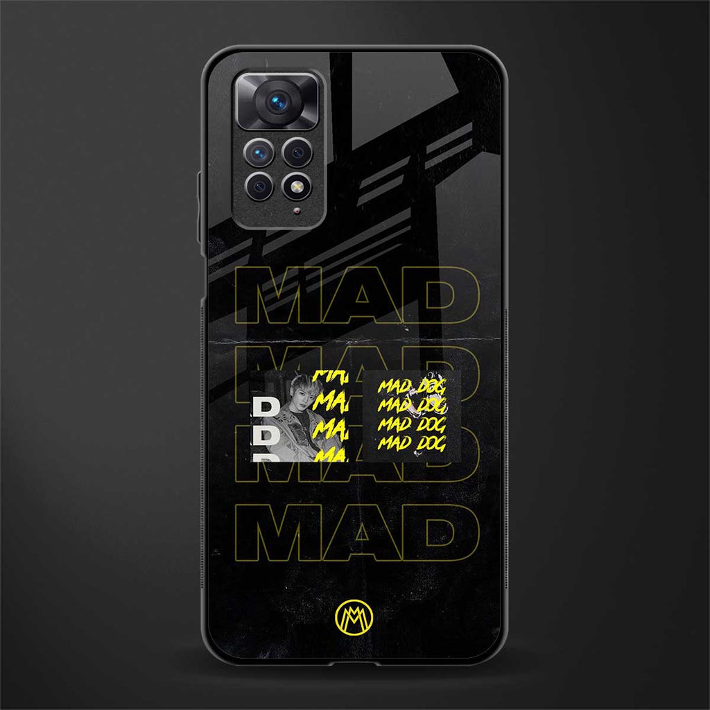mad dog back phone cover | glass case for redmi note 11 pro plus 4g/5g