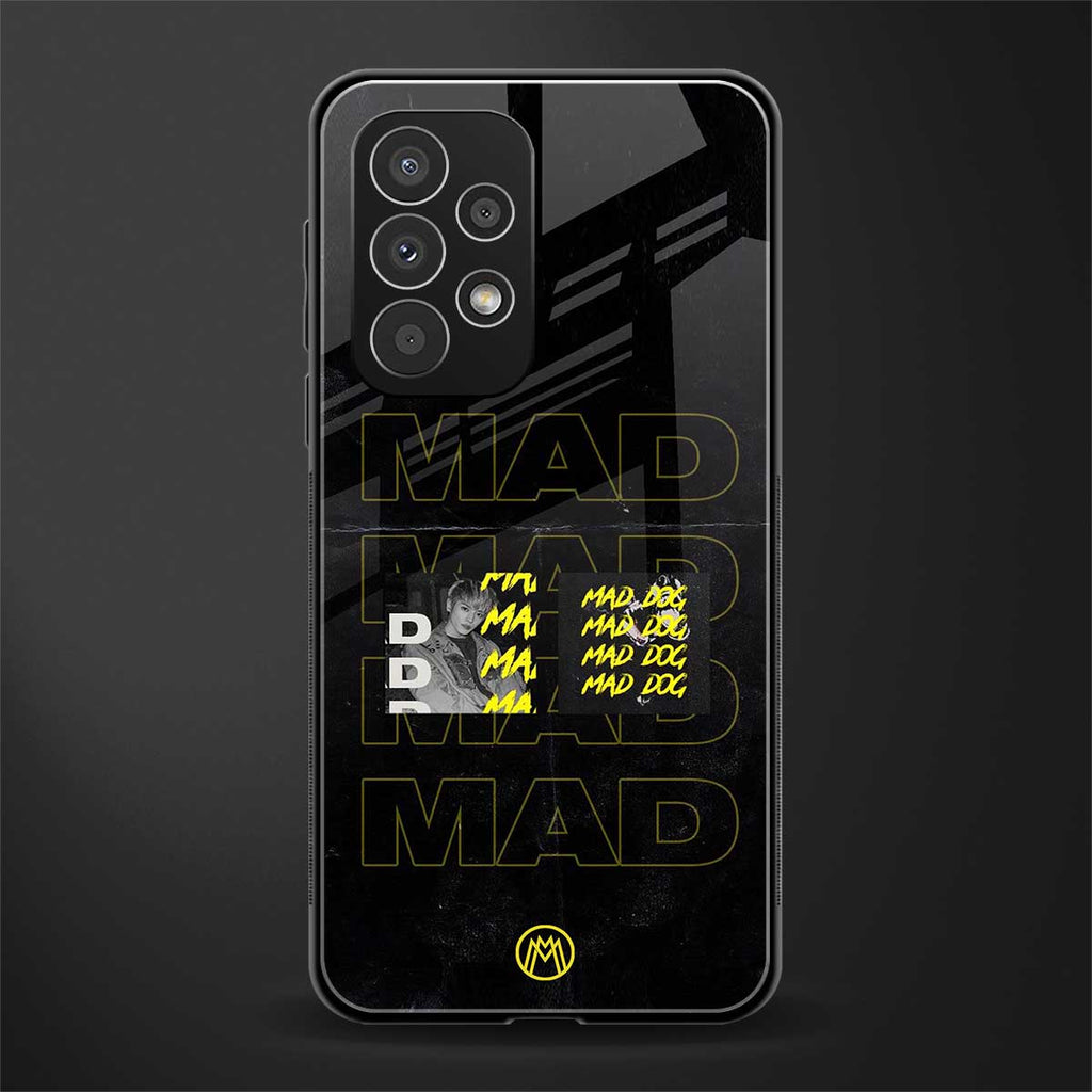 mad dog back phone cover | glass case for samsung galaxy a73 5g