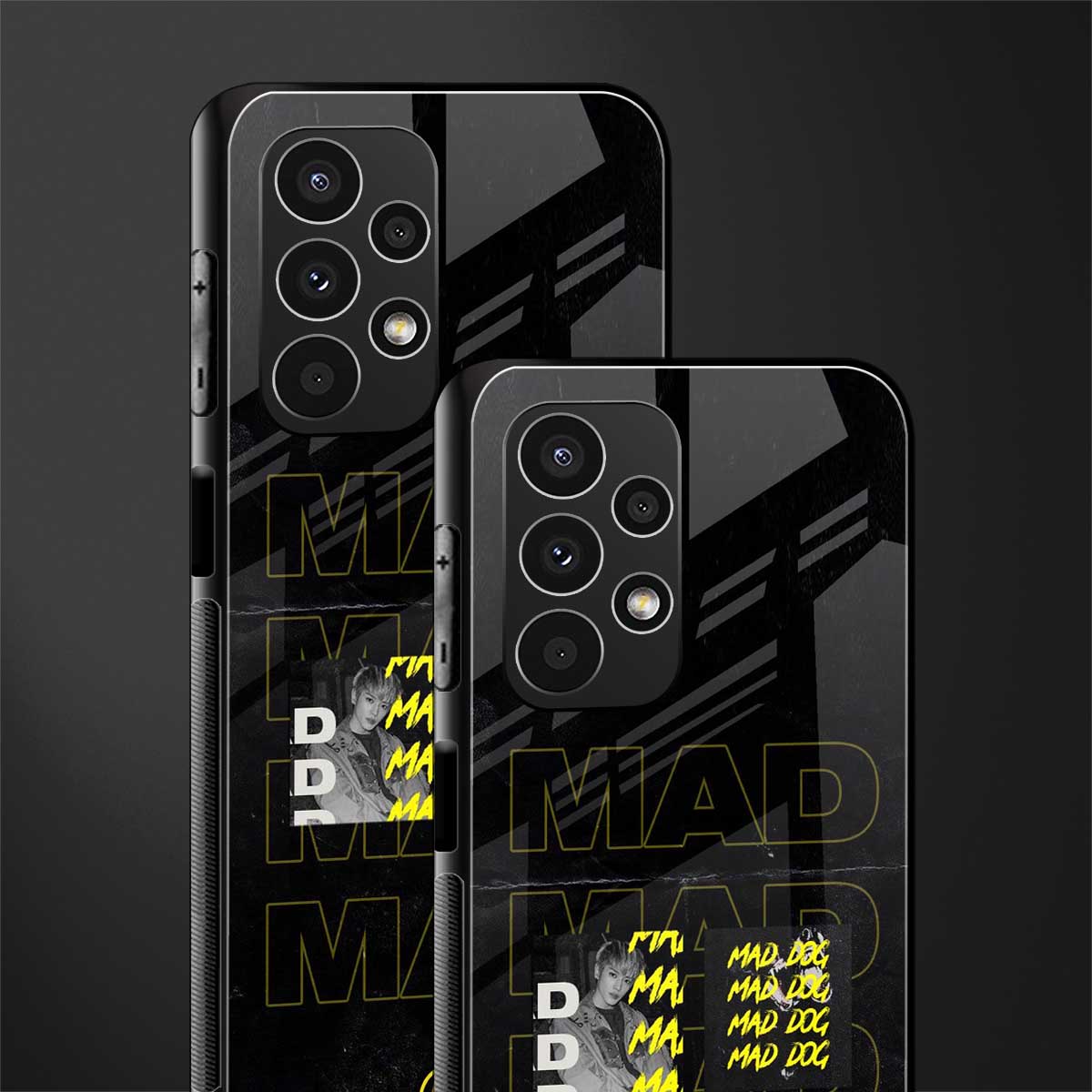 mad dog back phone cover | glass case for samsung galaxy a13 4g