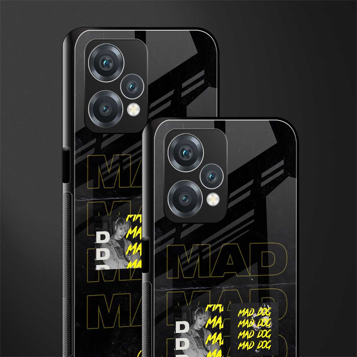 mad dog back phone cover | glass case for oneplus nord ce 2 lite 5g