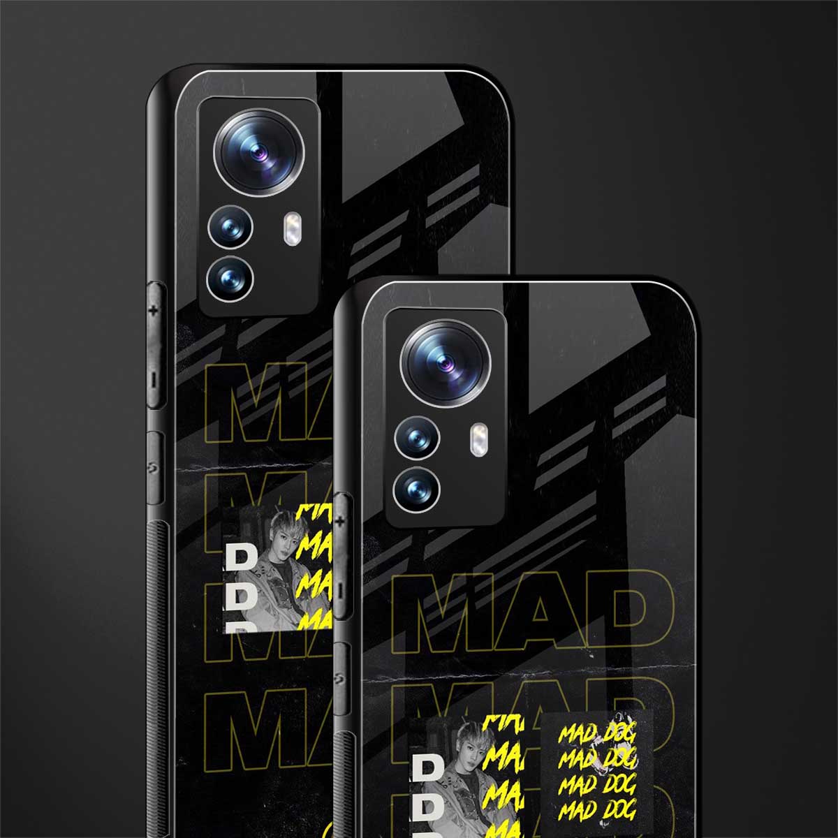 mad dog back phone cover | glass case for xiaomi 12 pro