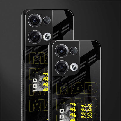 mad dog back phone cover | glass case for oppo reno 8