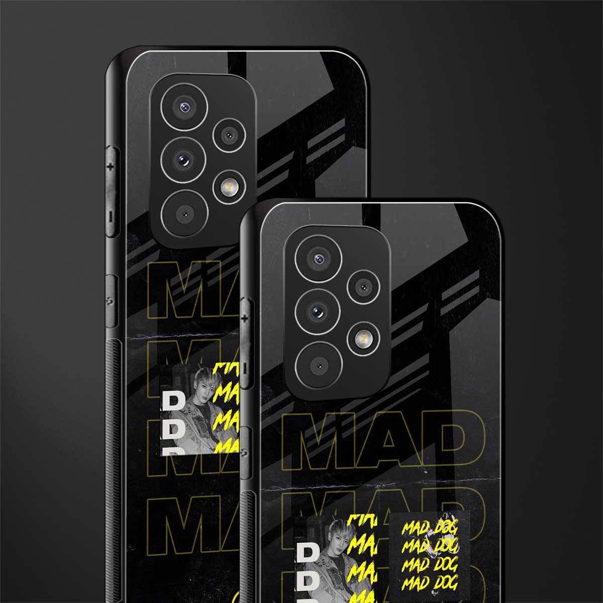 mad dog back phone cover | glass case for samsung galaxy a33 5g