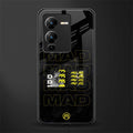 mad dog back phone cover | glass case for vivo v25 pro 5g