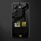 mad dog back phone cover | glass case for vivo v25 pro 5g