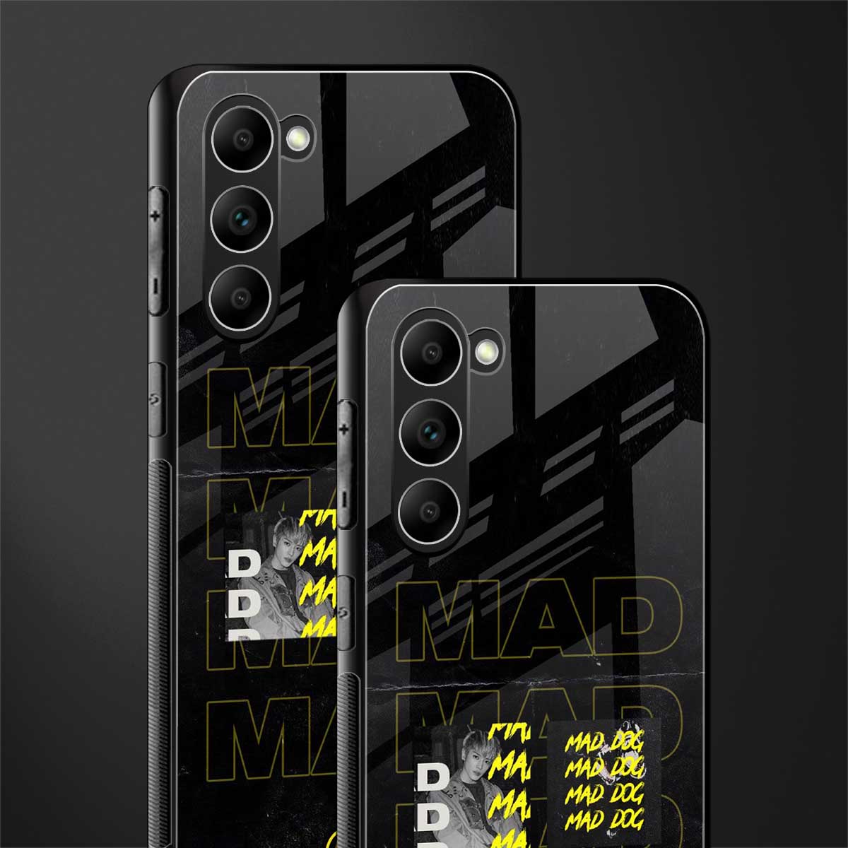 mad dog glass case for phone case | glass case for samsung galaxy s23 plus
