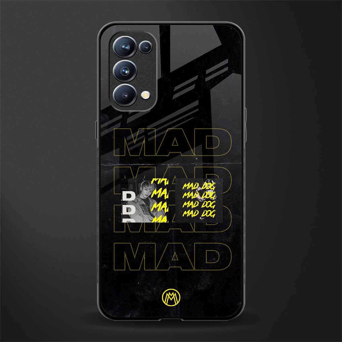 mad dog back phone cover | glass case for oppo reno 5