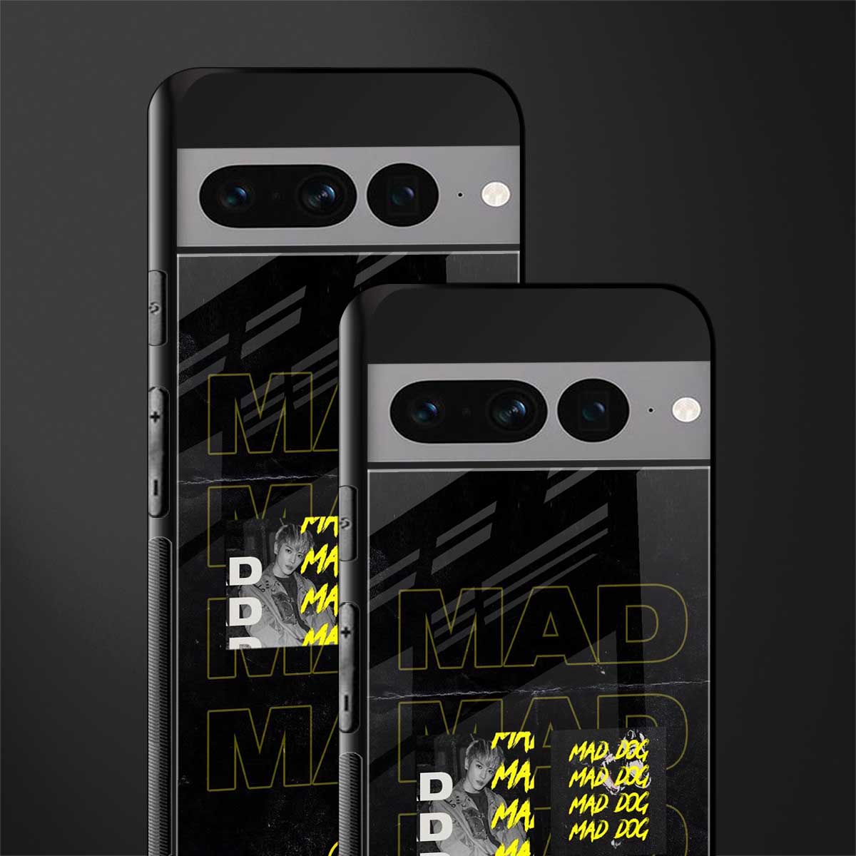 mad dog back phone cover | glass case for google pixel 7 pro