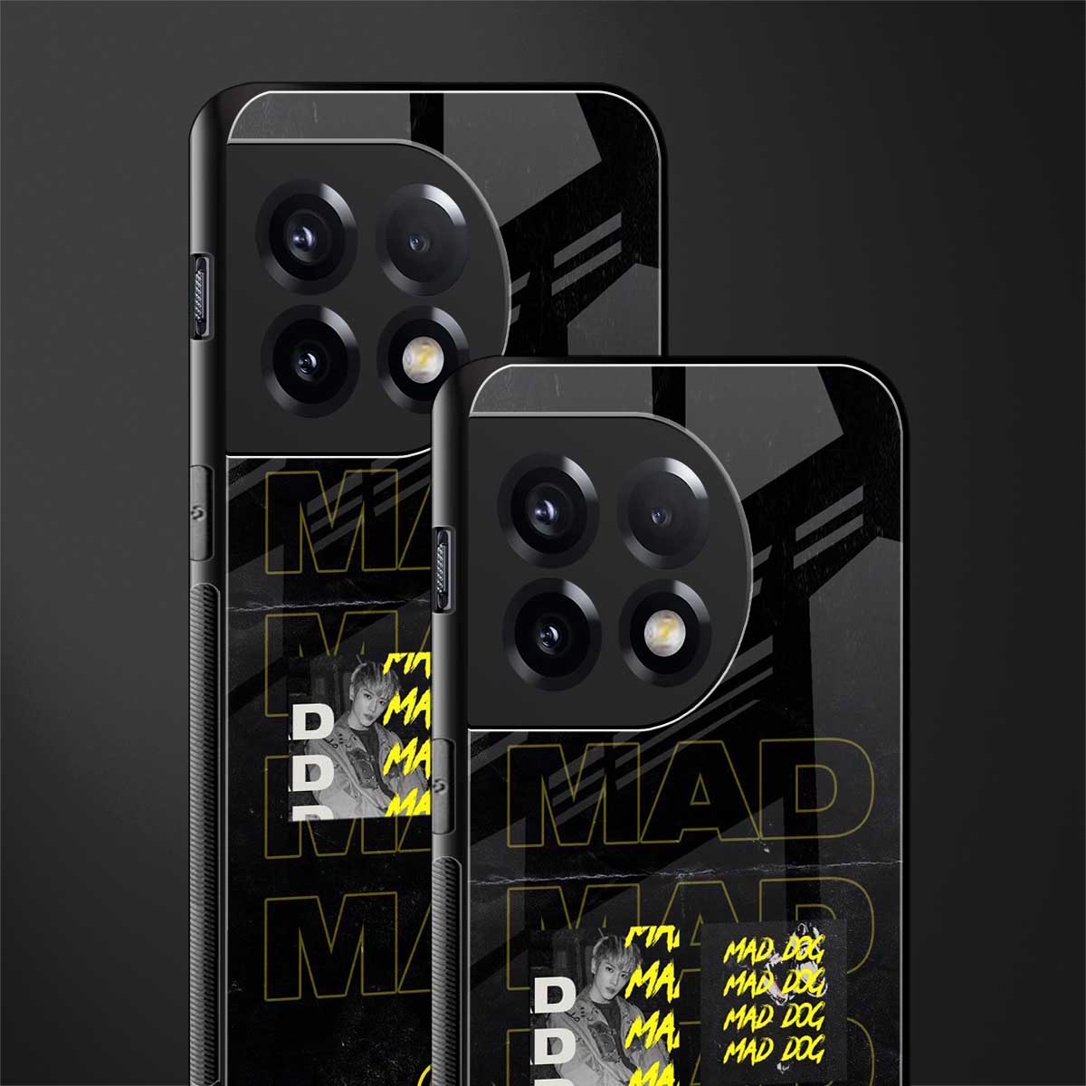 mad dog back phone cover | glass case for oneplus 11r