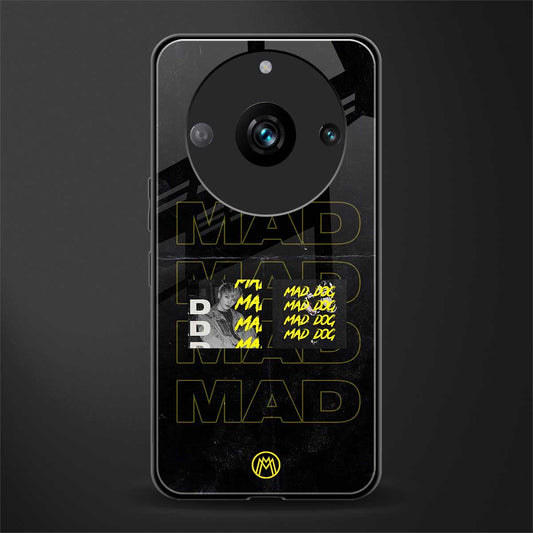 mad dog back phone cover | glass case for realme 11 pro 5g