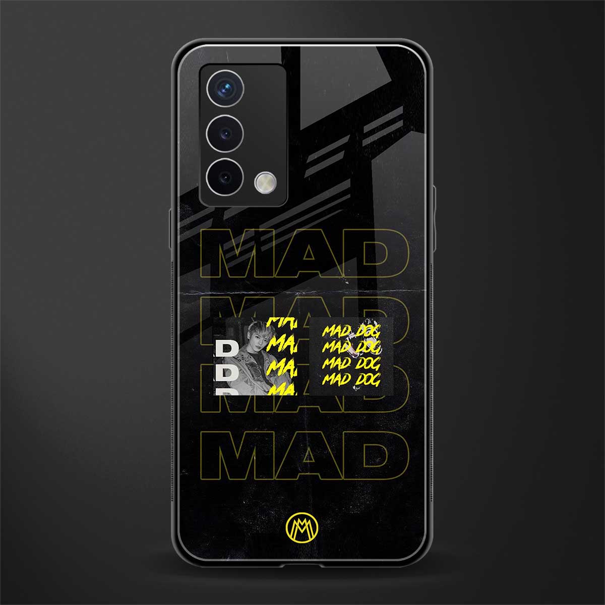 mad dog back phone cover | glass case for oppo a74 4g