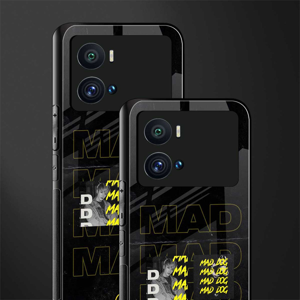 mad dog back phone cover | glass case for iQOO 9 Pro