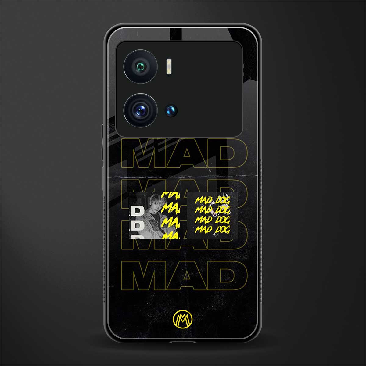 mad dog back phone cover | glass case for iQOO 9 Pro