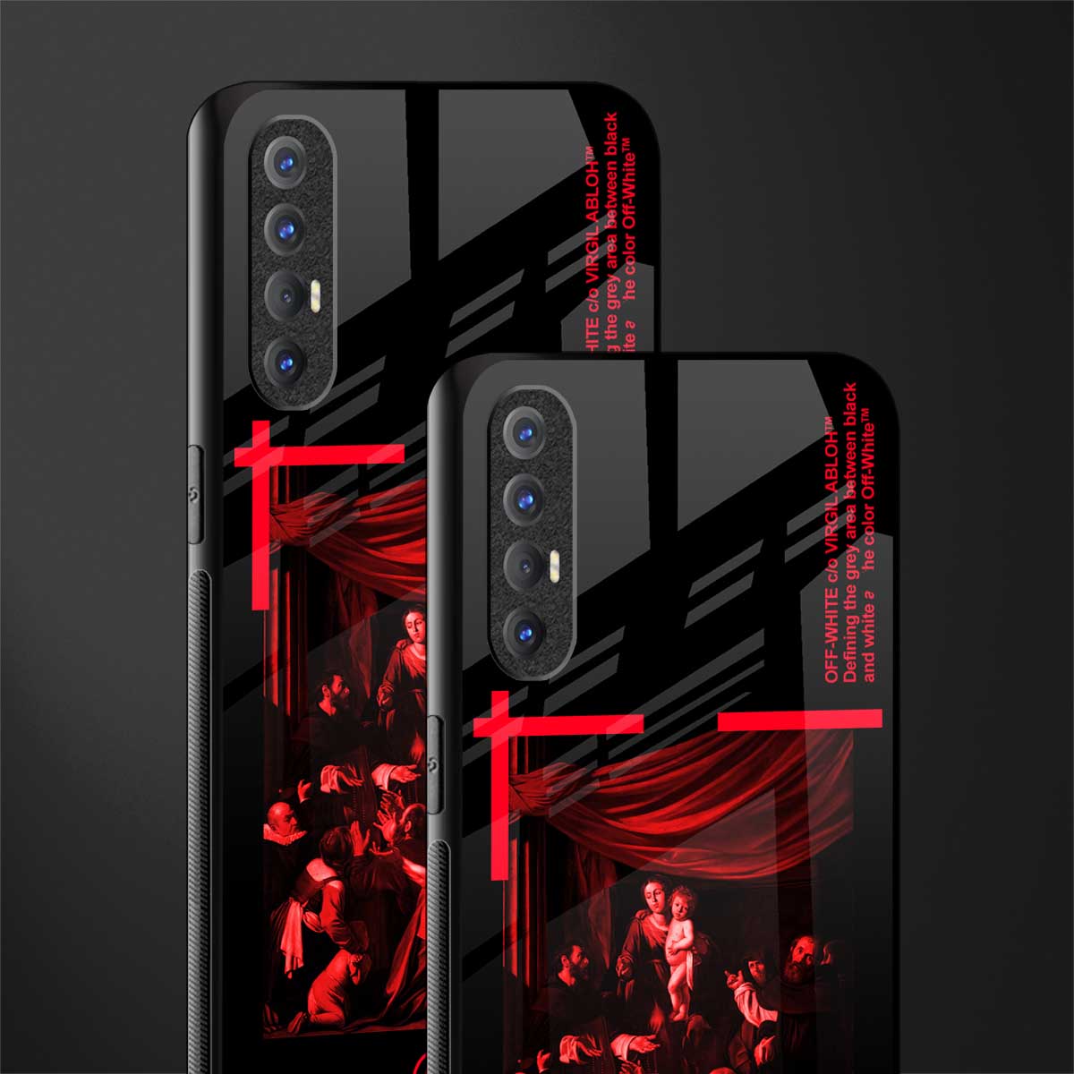 madonna of the rosary glass case for oppo reno 3 pro image-2