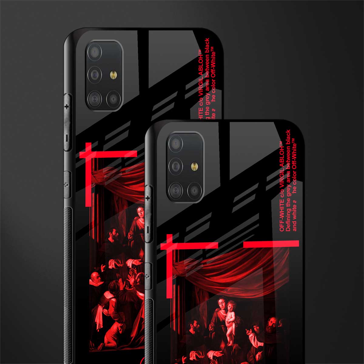madonna of the rosary glass case for samsung galaxy a51 image-2