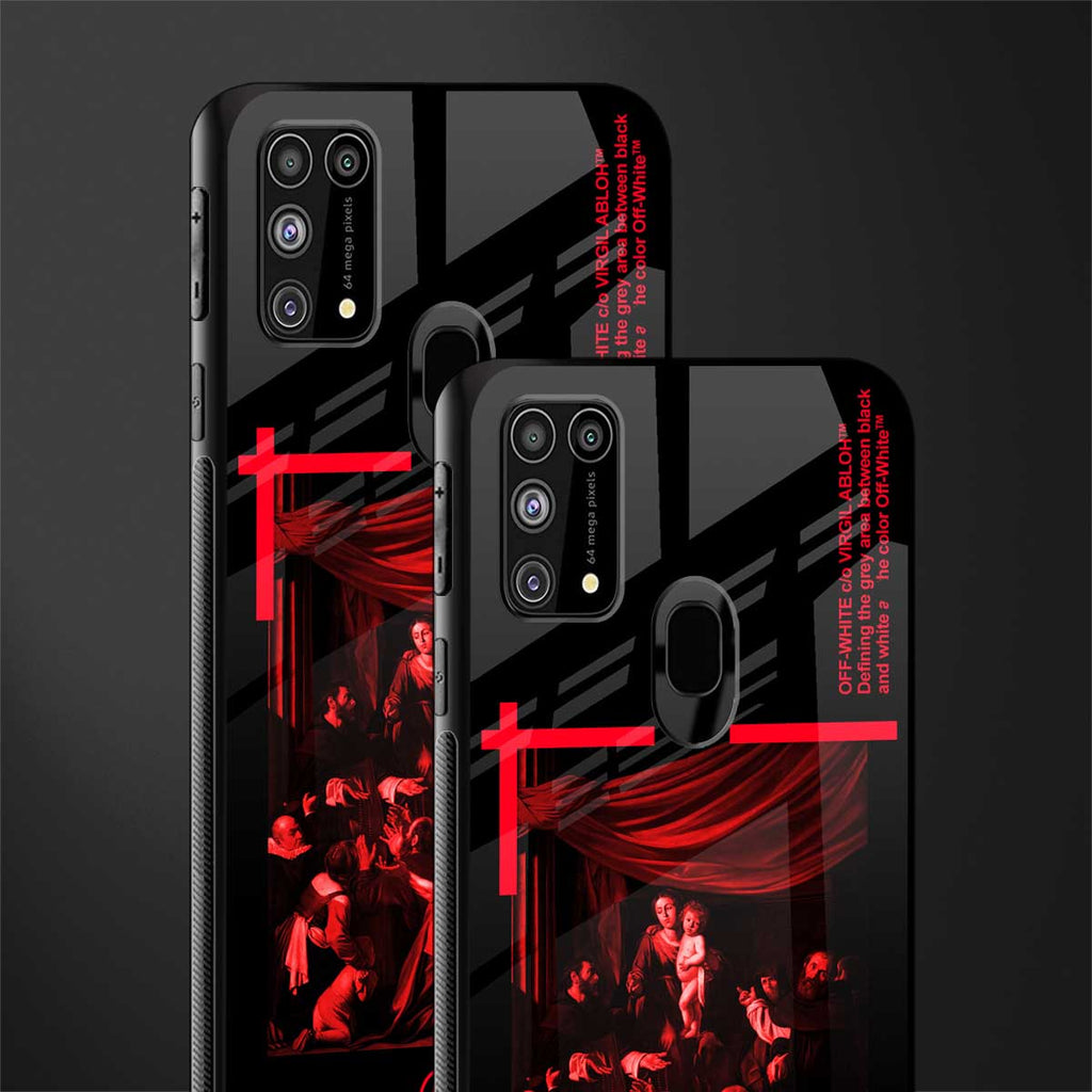 madonna of the rosary glass case for samsung galaxy f41 image-2