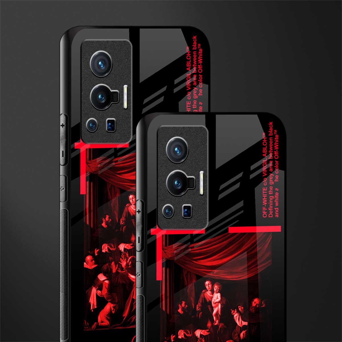 madonna of the rosary glass case for vivo x70 pro image-2