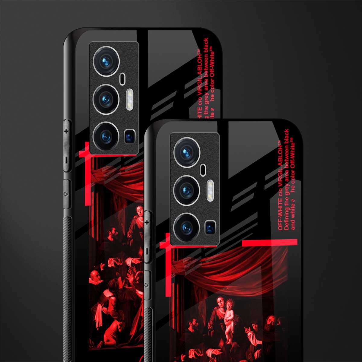 madonna of the rosary glass case for vivo x70 pro plus image-2