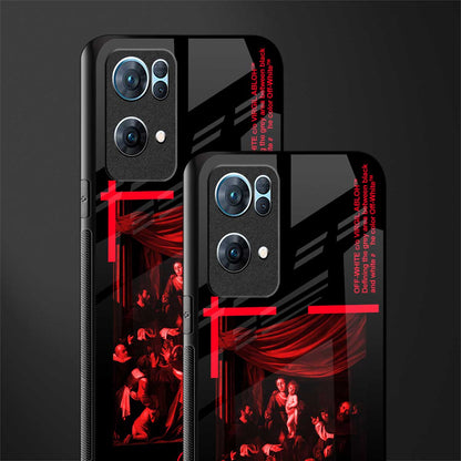 madonna of the rosary glass case for oppo reno7 pro 5g image-2