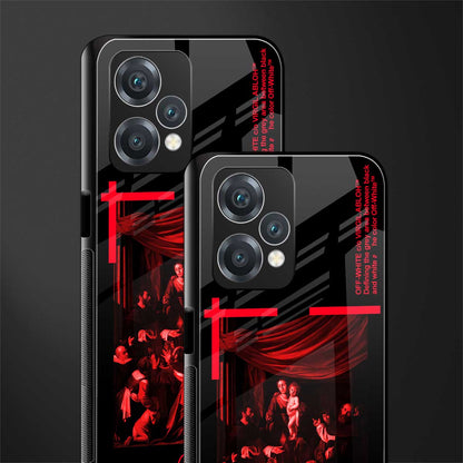 madonna of the rosary back phone cover | glass case for realme 9 pro 5g