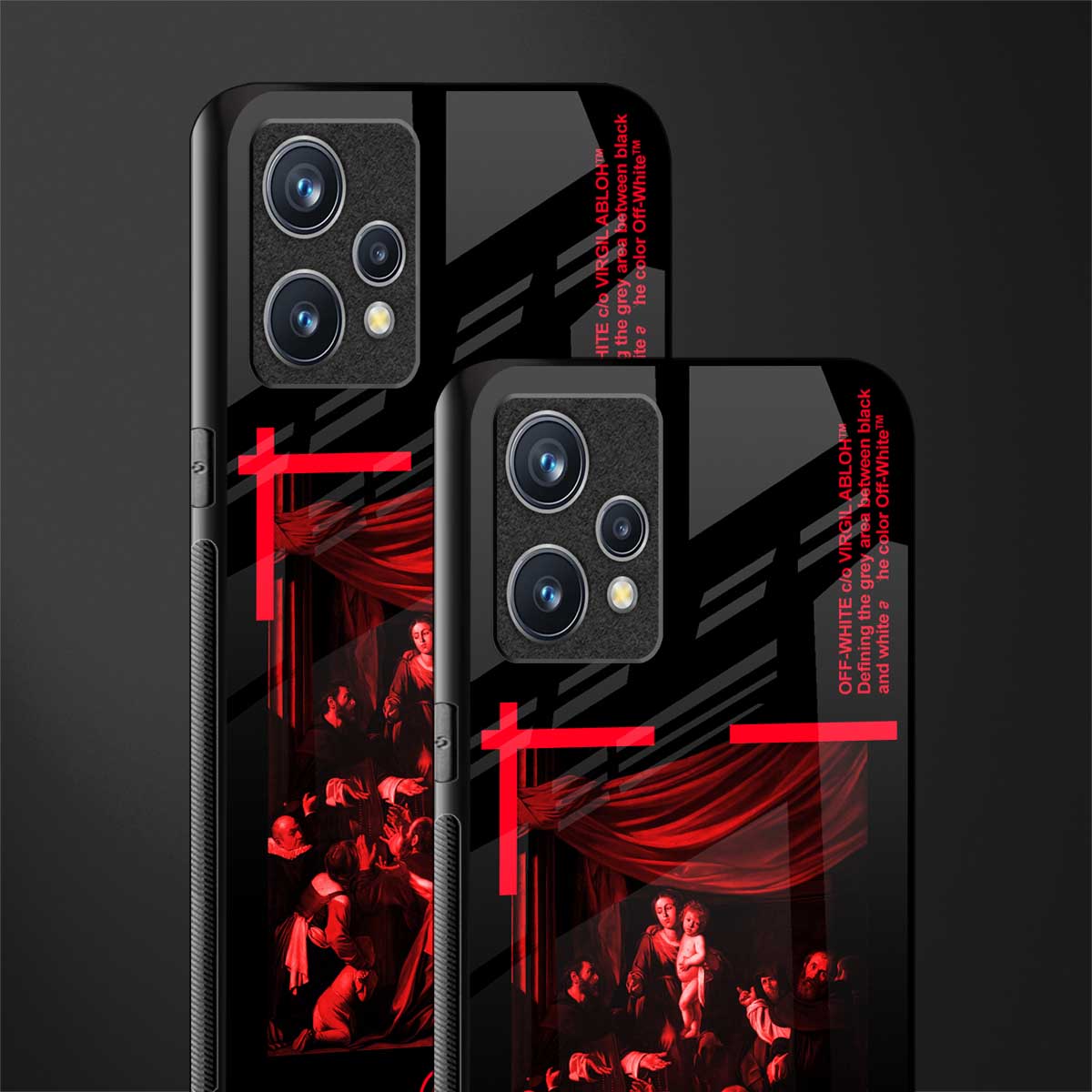 madonna of the rosary glass case for realme 9 pro plus 5g image-2