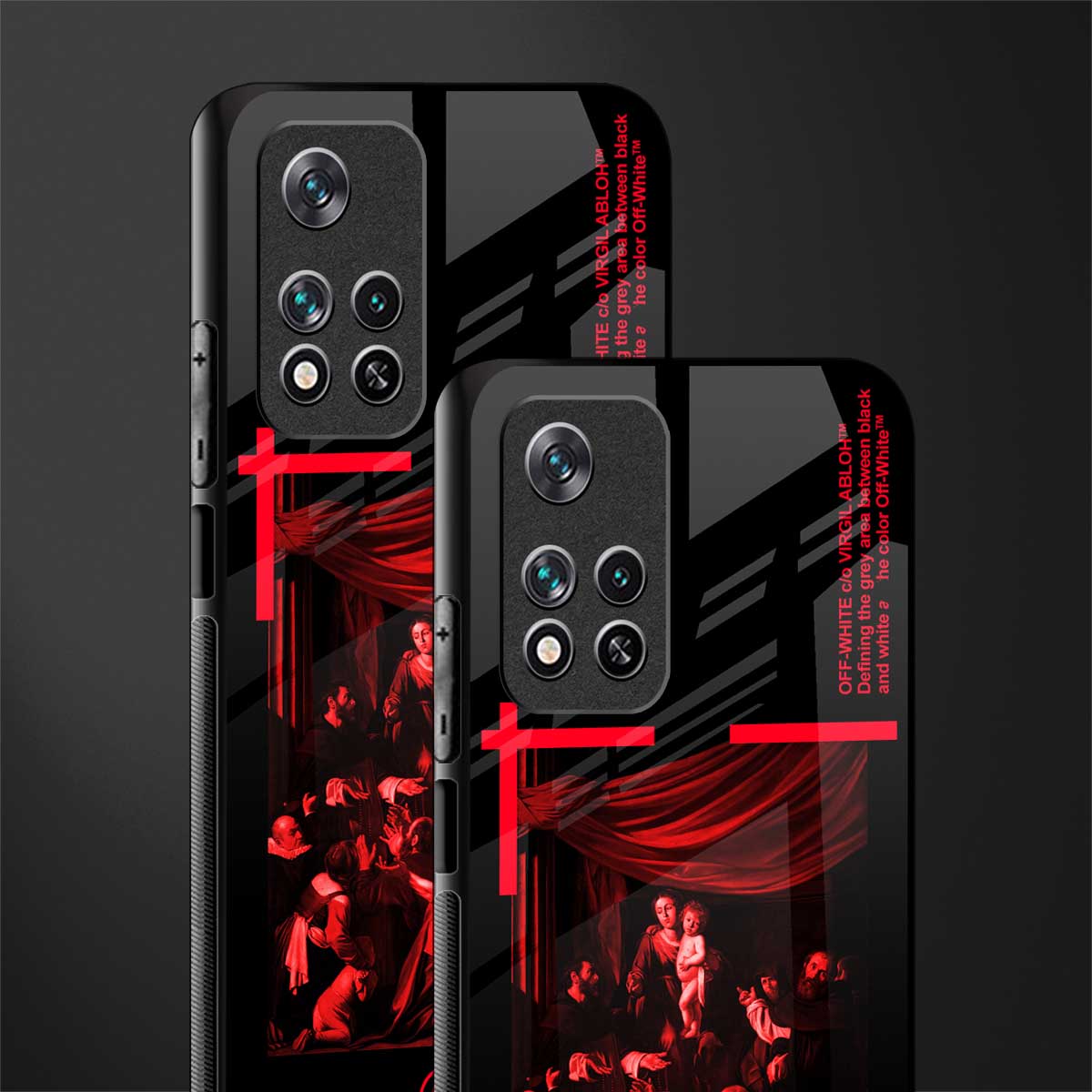 madonna of the rosary glass case for xiaomi 11i 5g image-2