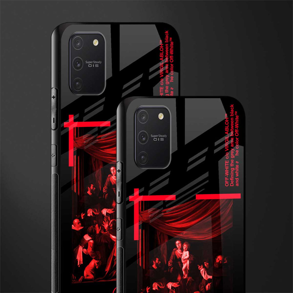 madonna of the rosary glass case for samsung galaxy s10 lite image-2