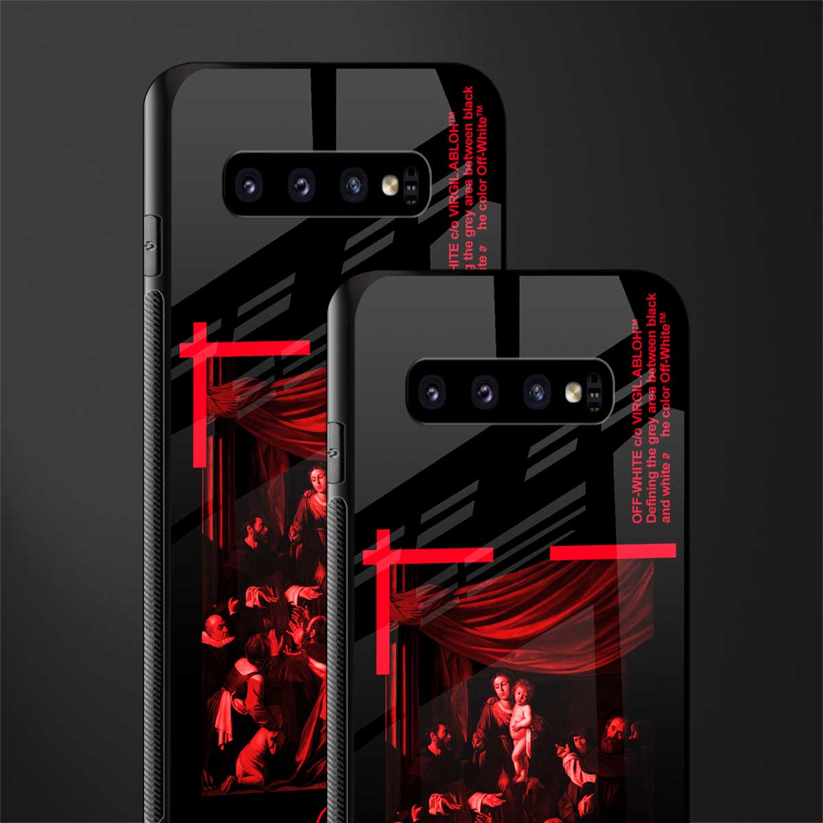 madonna of the rosary glass case for samsung galaxy s10 plus image-2