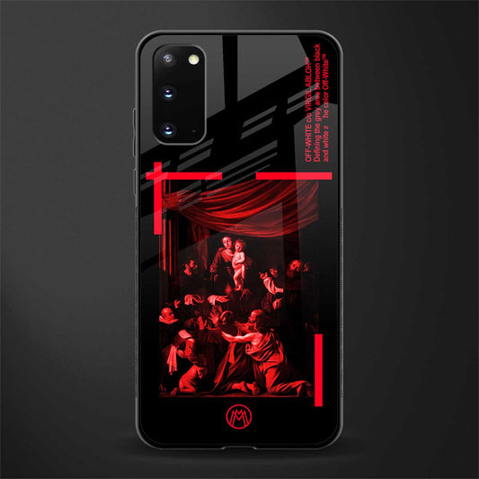 madonna of the rosary glass case for samsung galaxy s20 image