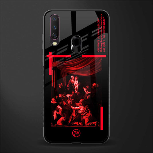madonna of the rosary glass case for vivo y15 image