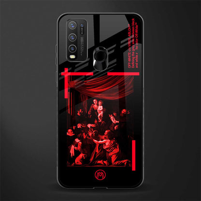madonna of the rosary glass case for vivo y30 image