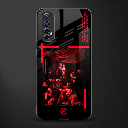 madonna of the rosary glass case for realme 7 image