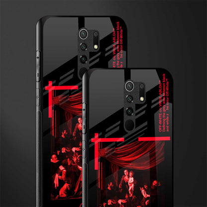 madonna of the rosary glass case for redmi 9 prime image-2