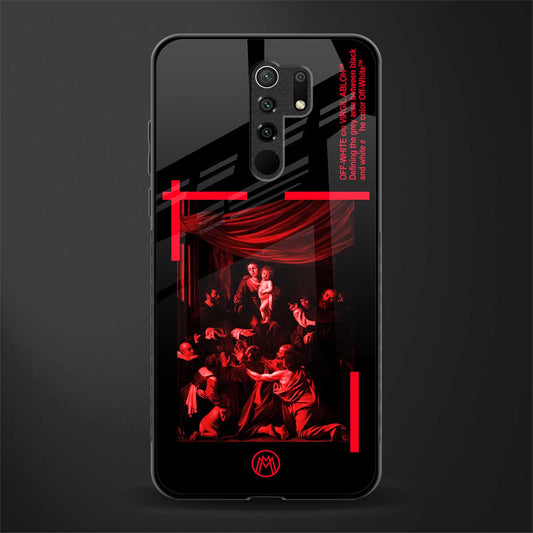 madonna of the rosary glass case for redmi 9 prime image