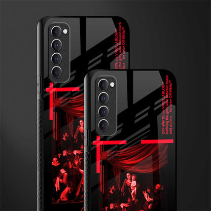 madonna of the rosary glass case for oppo reno 4 pro image-2
