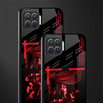 madonna of the rosary glass case for oppo f17 pro image-2